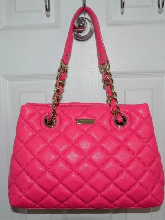 kate spade Handbags - Kate Spade Leather Bag Gold Coast Small Maryanne Quilted Zinnia Pink